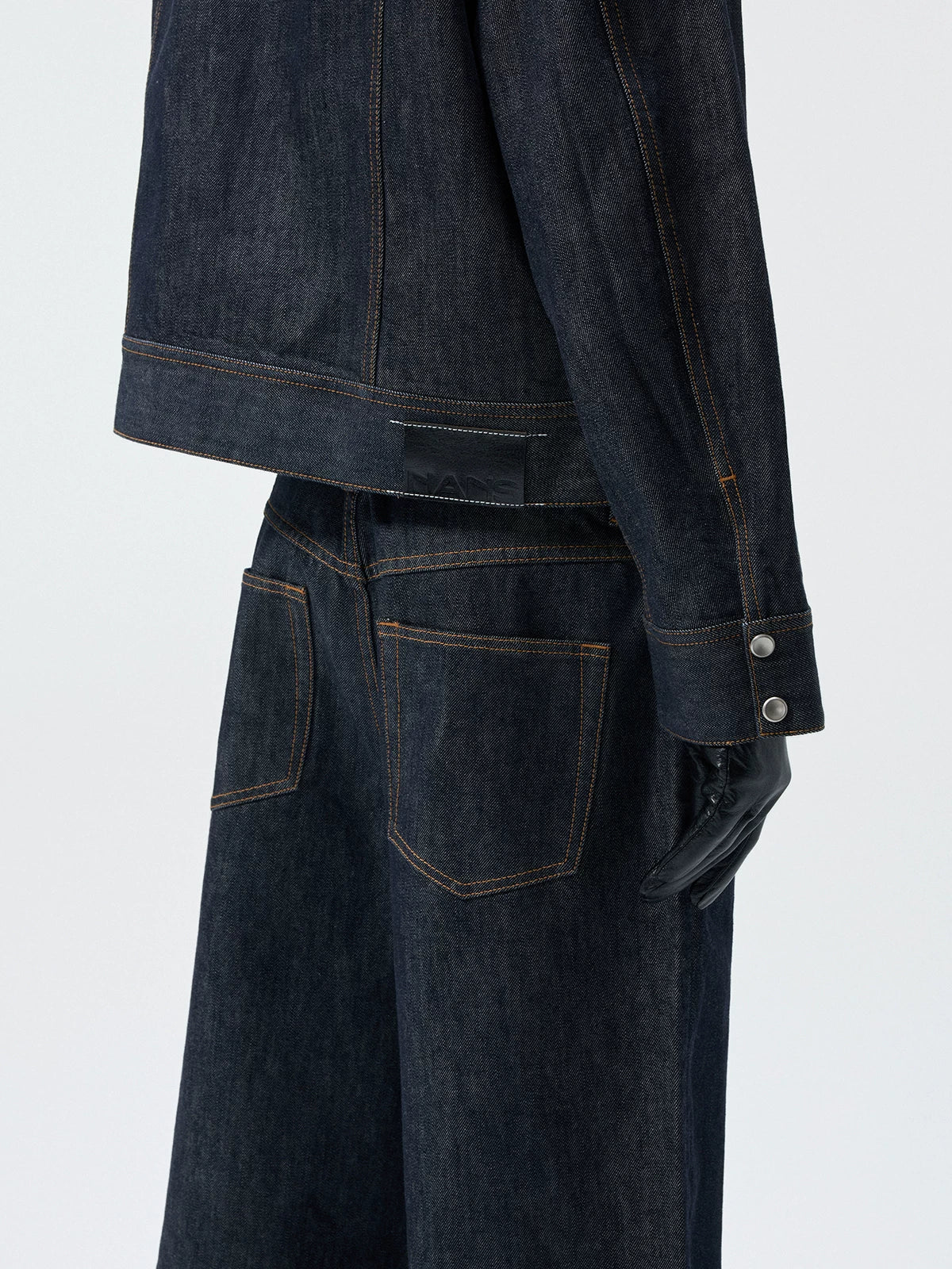14oz Dyed Denim Short Jacket