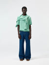 Linen Cotton Blend Short Sleeve Tee