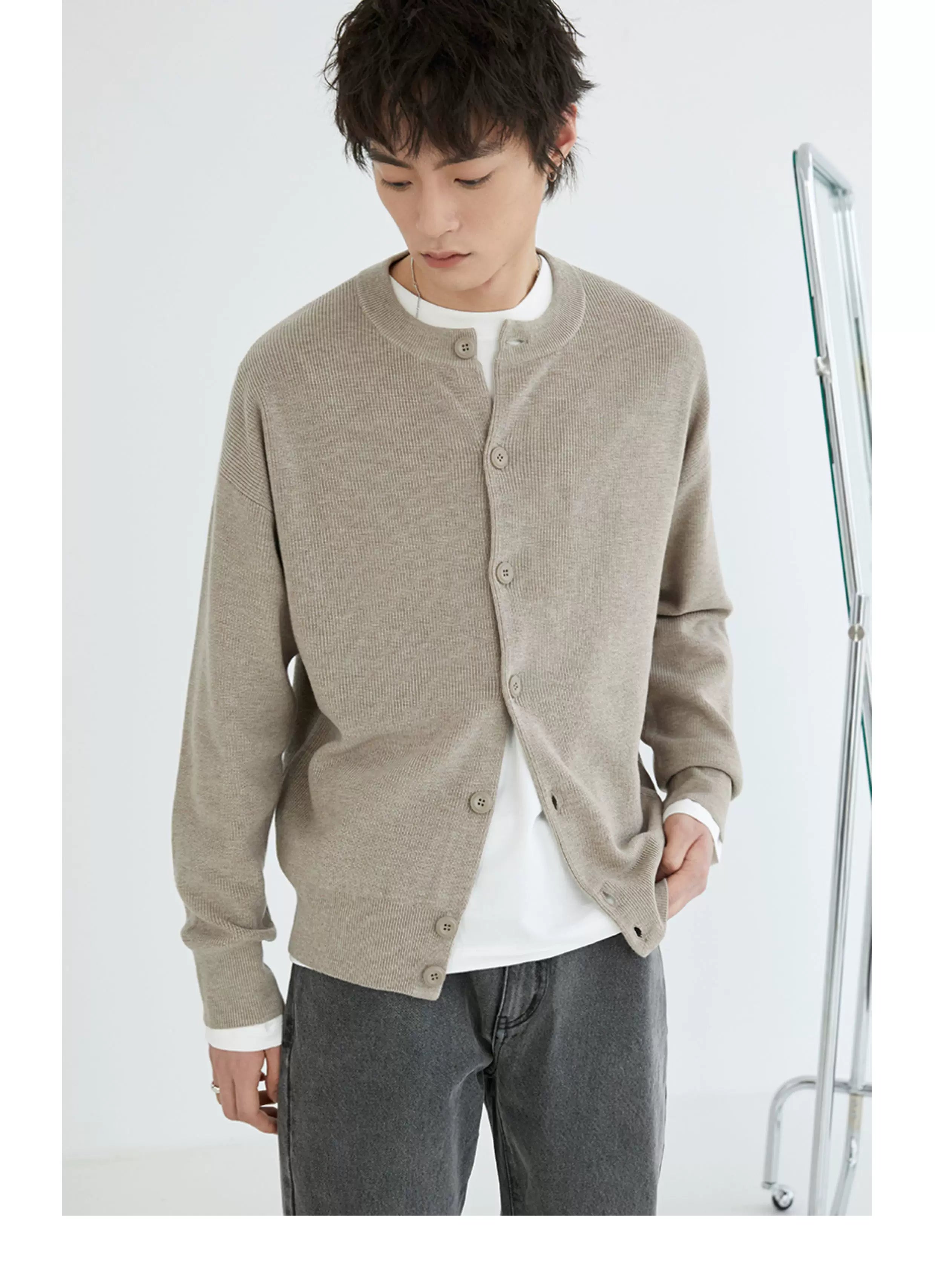 Long-Sleeved Mercerized Combed Tee
