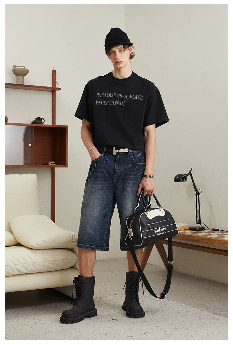 Heavy Cotton Graphic Couple Tees