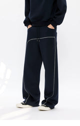 Men's Contrasting Casual Sweatpants