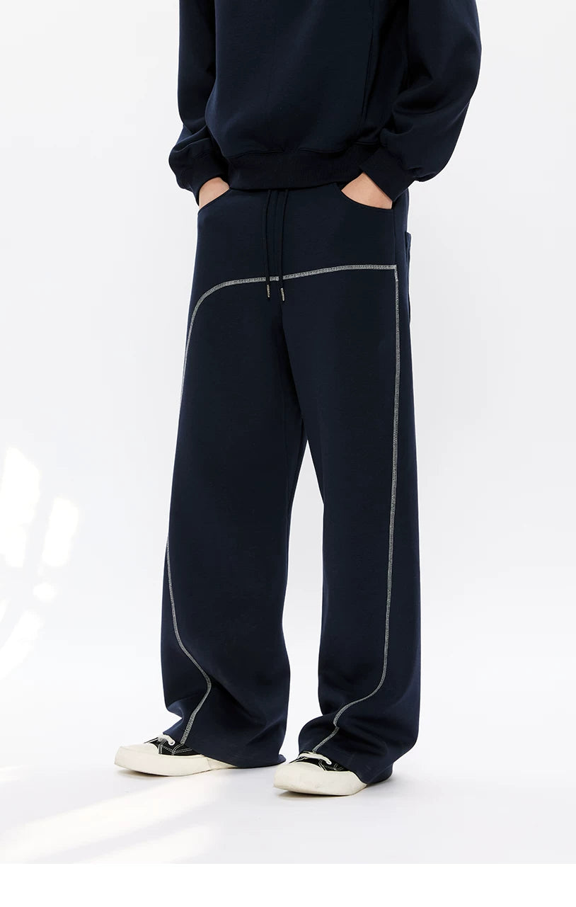 Men's Contrasting Casual Sweatpants