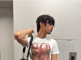 Vampire Girl Club Fitted Washed Tee