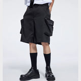 Men's Loose Tailored Pocket Shorts