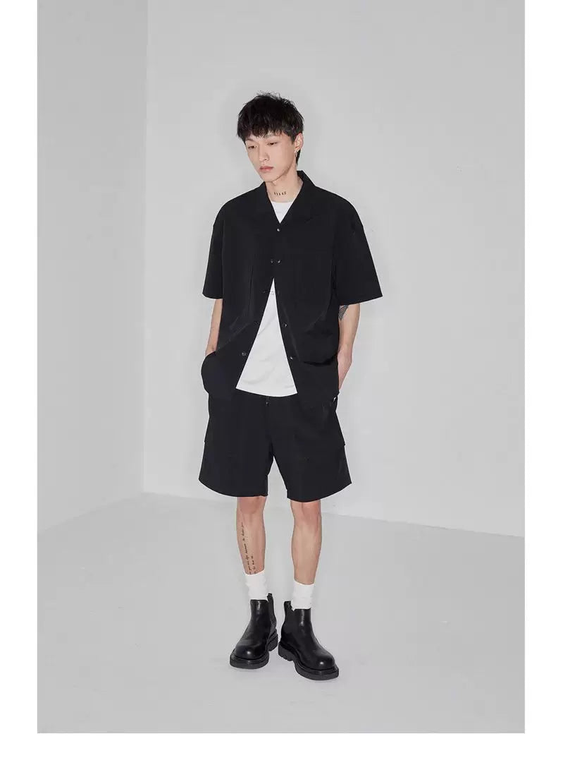 Double-sided Color-block Printed Pima Cotton Tee