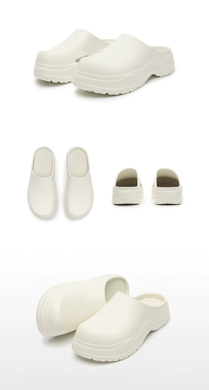 Lunartech Lightweight Elevated Chef Slippers