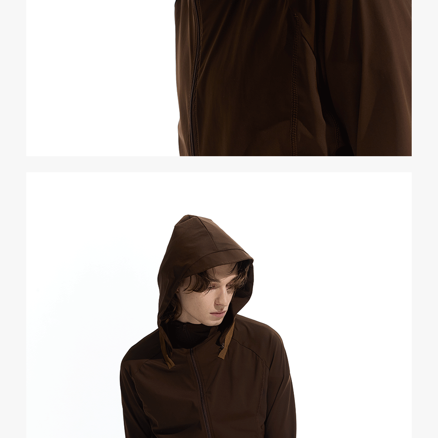 Detachable Hood Half-Zip UPF50+ Sun Jacket