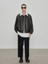 Casual Cropped Elastic Waist Pants