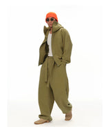 500g Athleisure Fleece Sweatshirt Set
