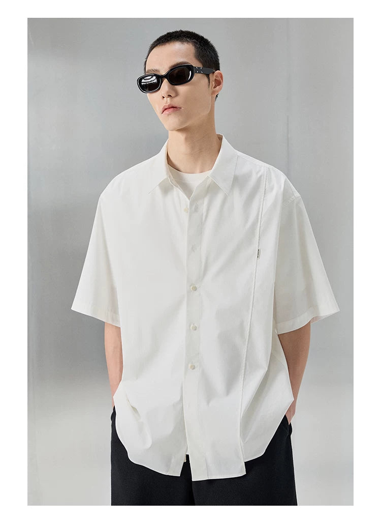 Retro Short Sleeve Pima Blend Shirt