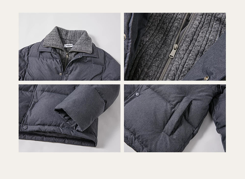 Men's 2-in-1 Water Repellent Down Jacket