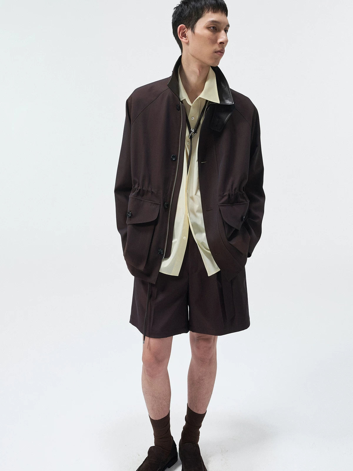 Japanese Triacetate Leather Jacket