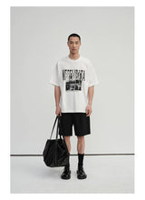 300G Double Yarn Printed Tee