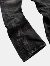 Vintage Dark Wash Curved Jeans
