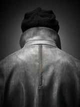 Vintage Stand Collar Biker Jacket