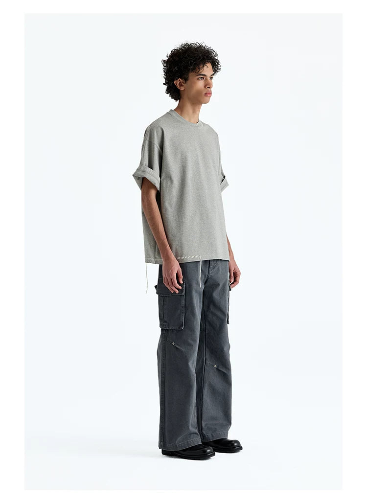 300G Short Sleeve Long-Staple Cotton Tee