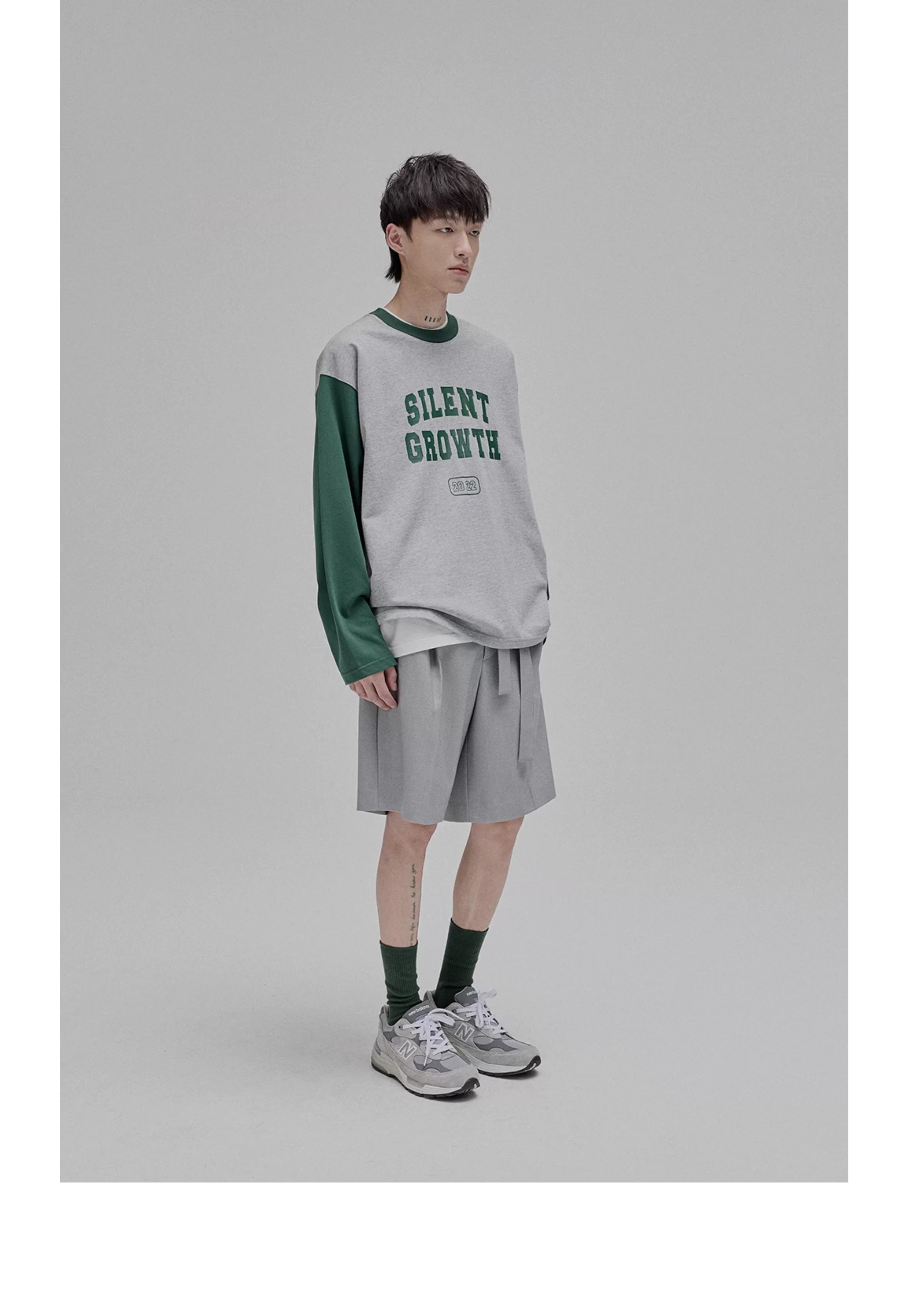 Draped Drawstring Wide Shorts