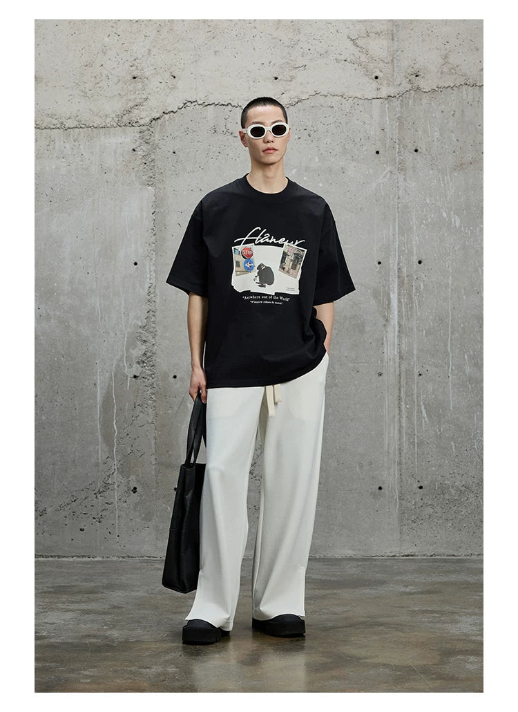 Printed Heavyweight Short & Long Sleeve Tees