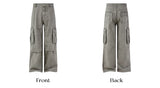 Men's Loose Brushed Cotton Cargo Pants