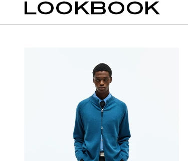 Merino Wool Cashmere Zip Crew Cardigan