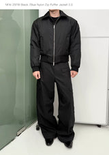 Loose Slim Lapel Collar Cotton Coat