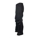 Black Denim Wide Flare Pants