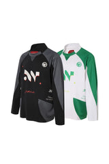 Men's 2-Tone Long Sleeve Cotton Jersey