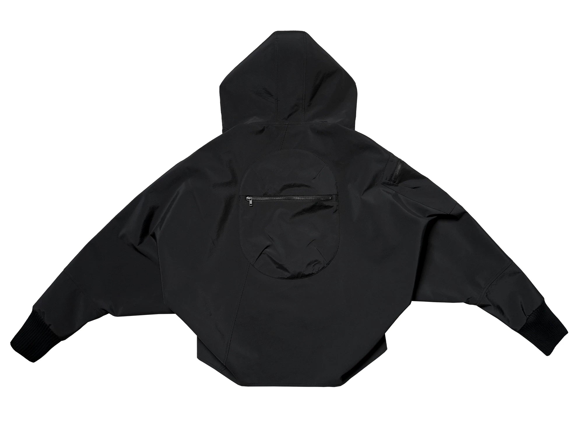 Batwing Sleeve Hard Shell Jacket