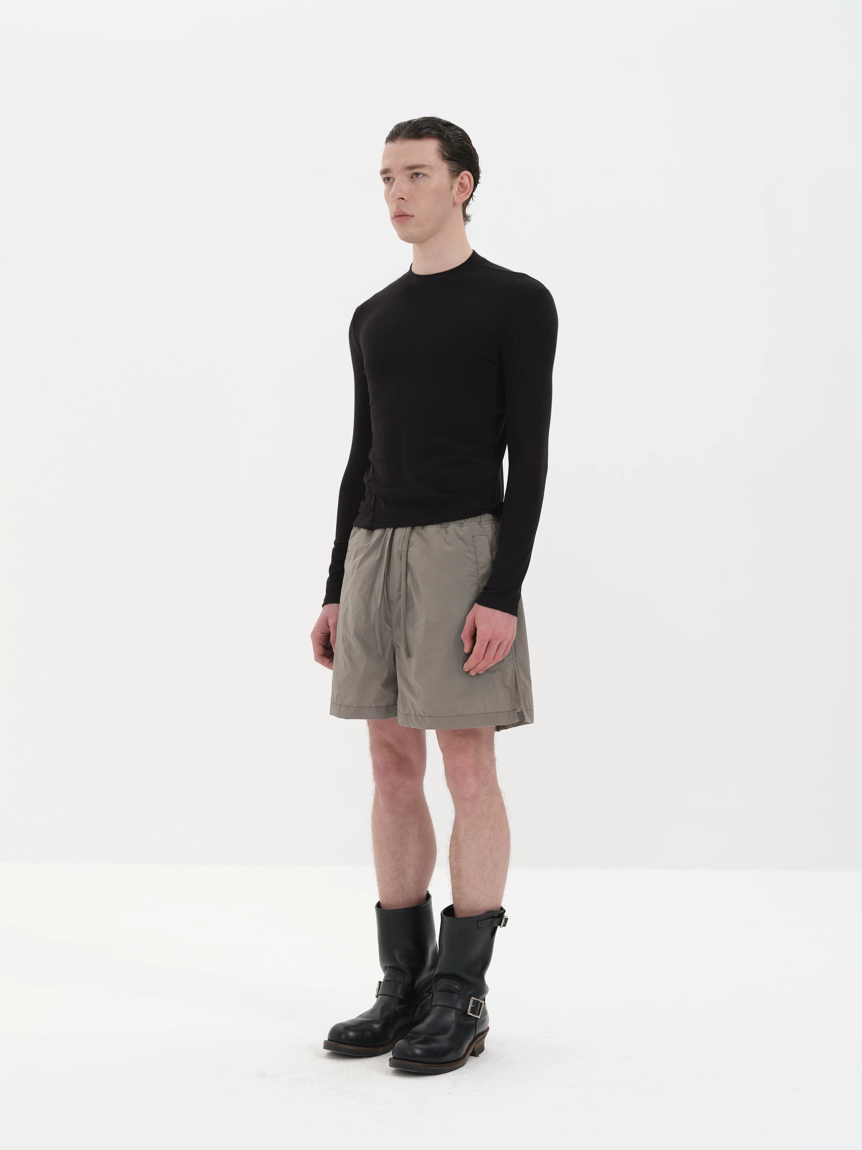 Lightweight Silky Satin Shorts