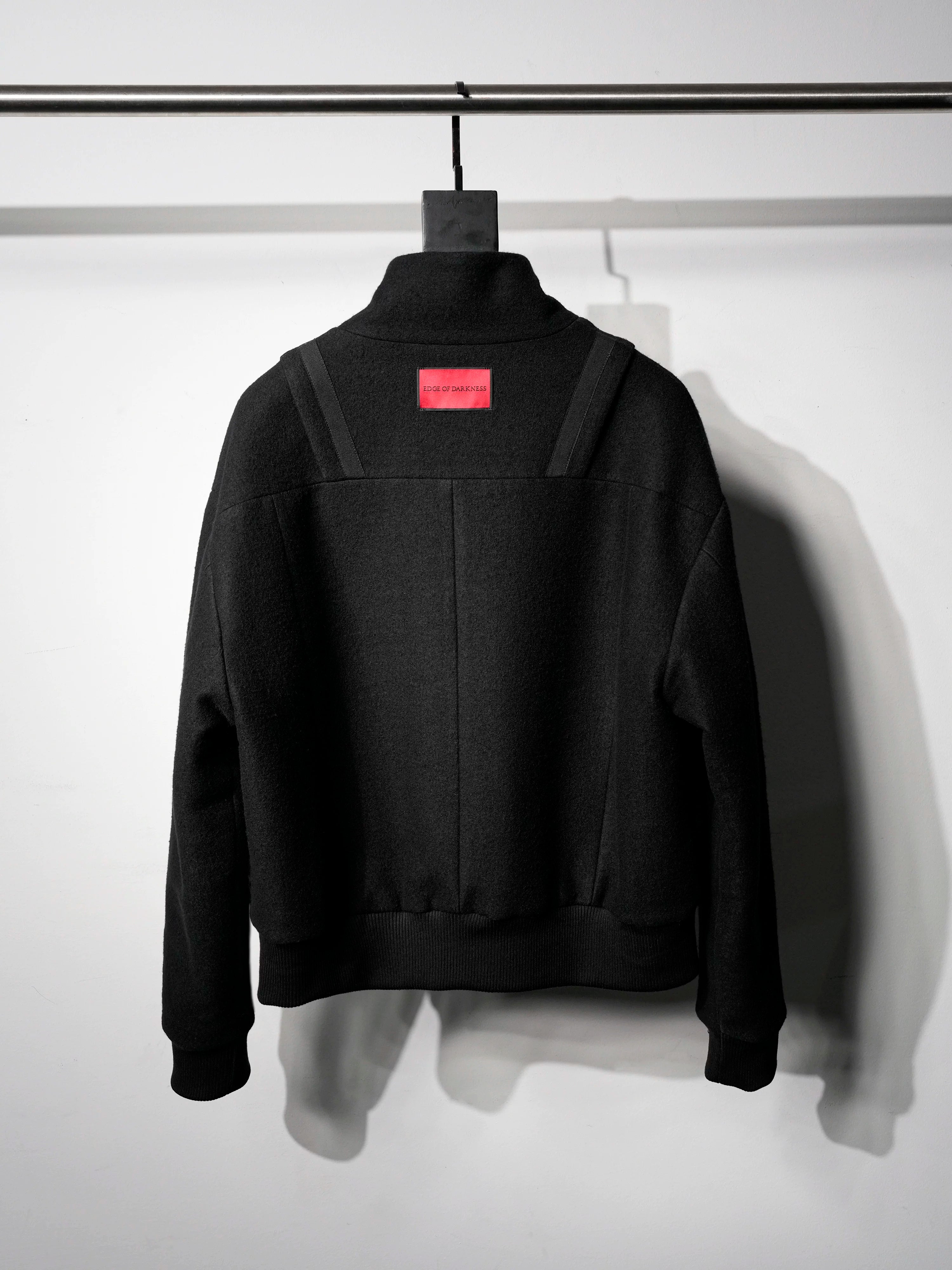 Australian Wool Stand Collar Puffer Jacket