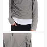 UPF30+ Half-Zip Quick-Dry Stretch Sun Jacket