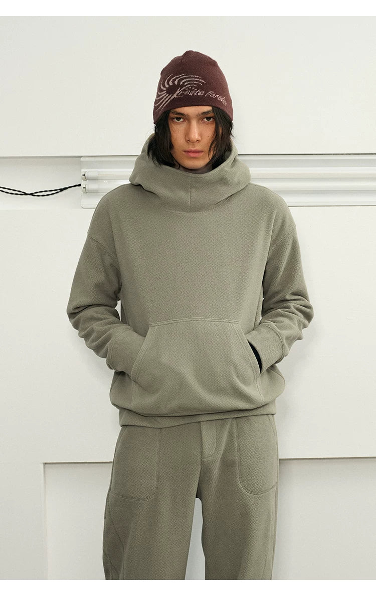 Men's Loose Fleece Hoodie