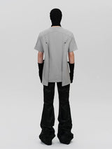 Men's Solid Minimalist Deconstructed Tees