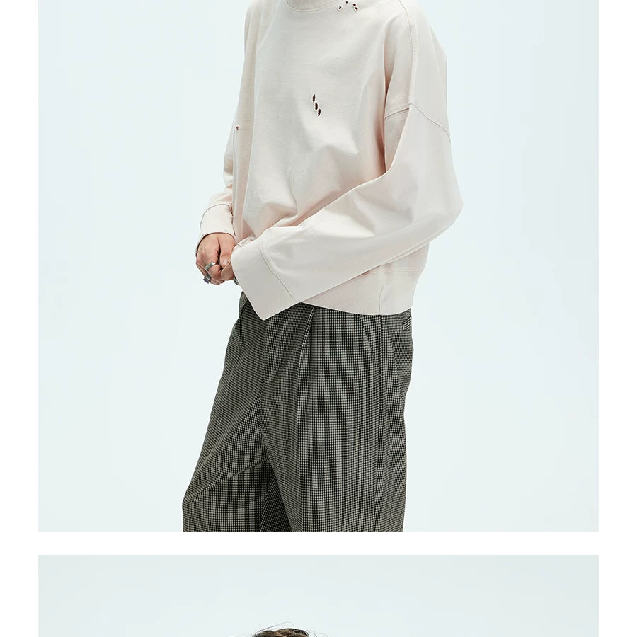 Four Color Baggy Couple Crewneck Sweatshirts