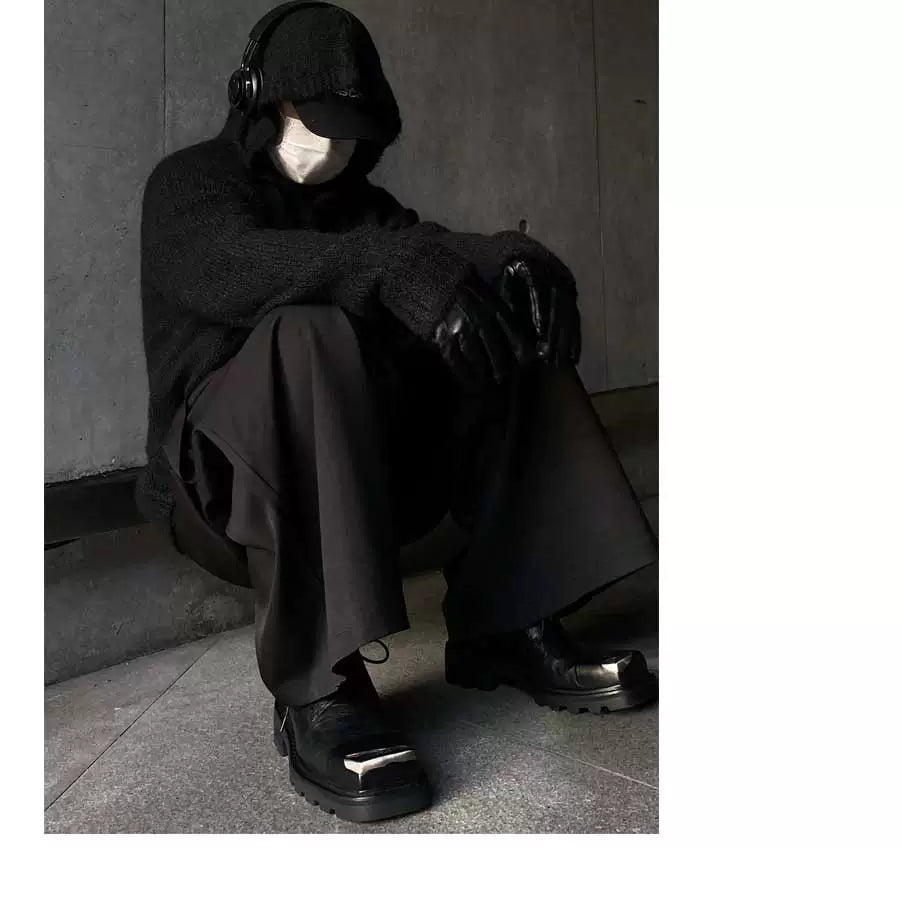 Couple Two Tone Wool Hoodies