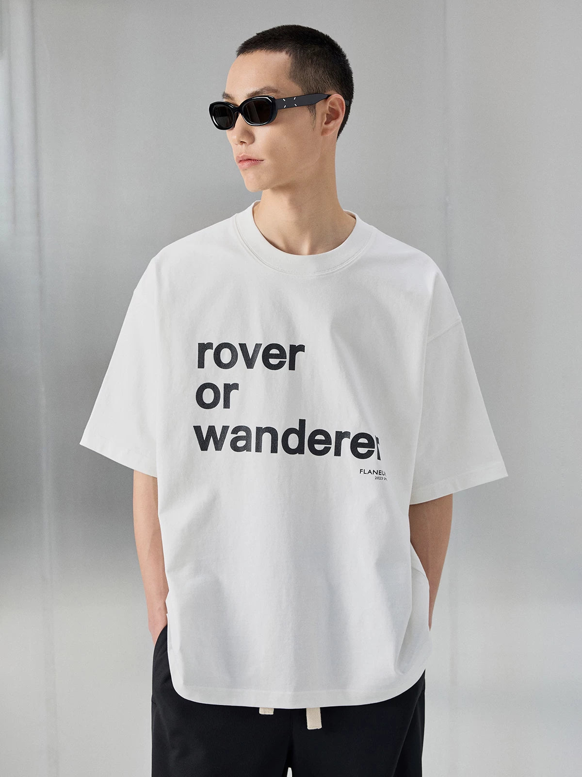Foam Print Loose Tees