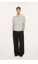 High Waist Wide Leg Belted Pants