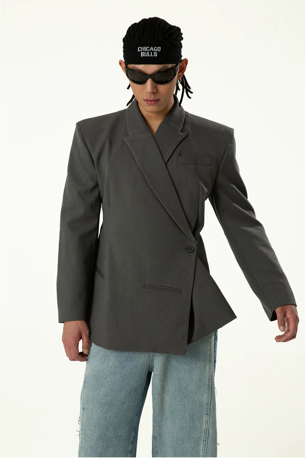 Men's Vintage Slim Wool Blazer