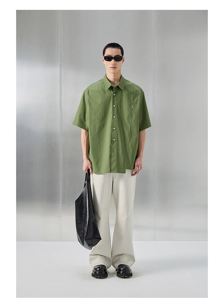 Retro Short Sleeve Pima Blend Shirt