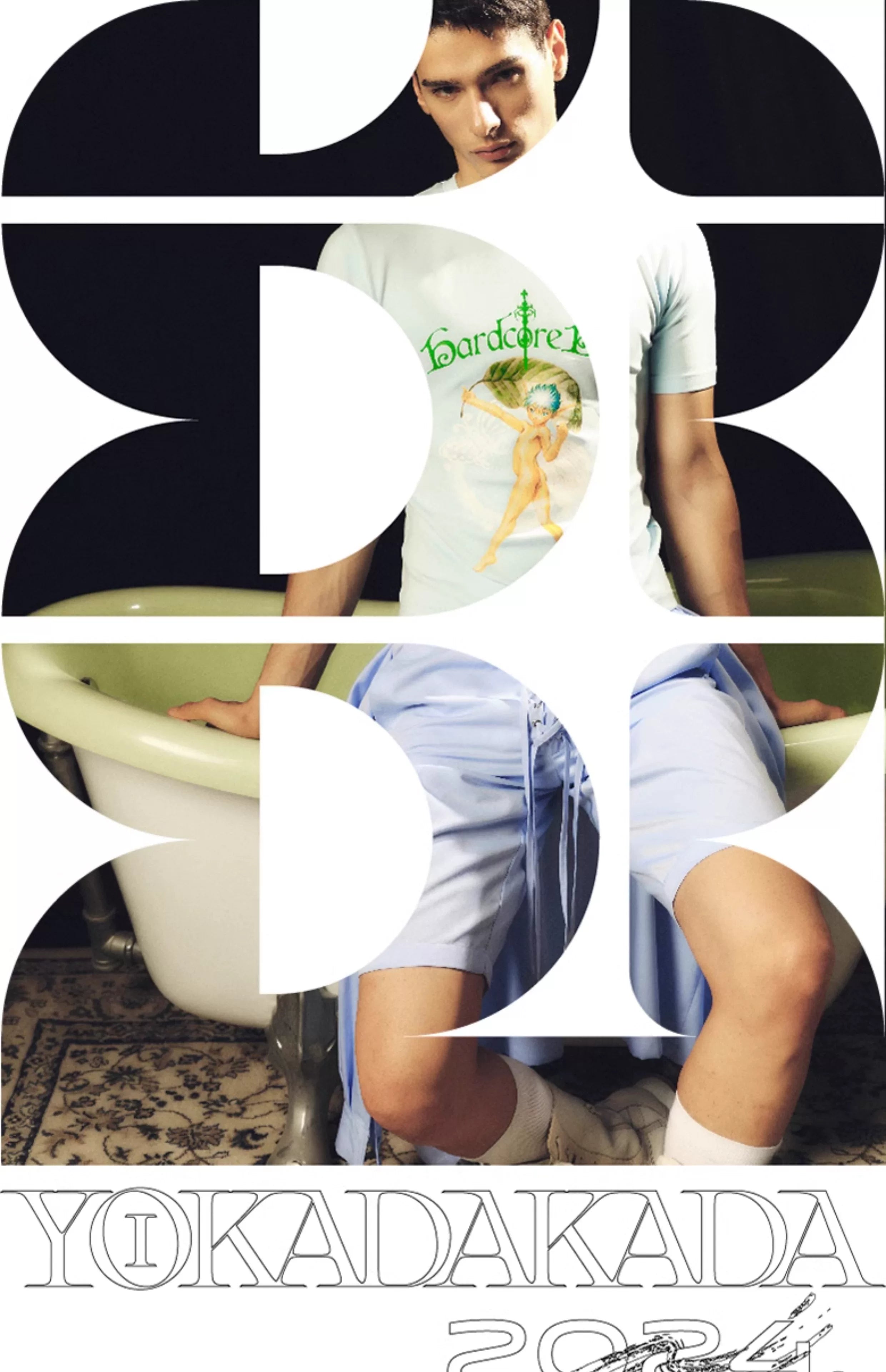 Vintage Irregular Patchwork Drawstring Casual Shorts