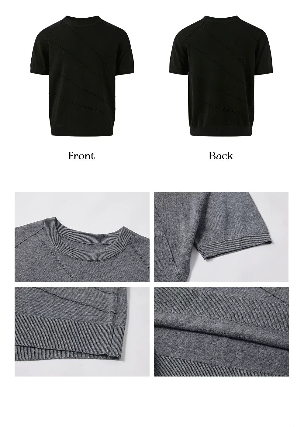 Men's 100% Lyocell Knit Tee