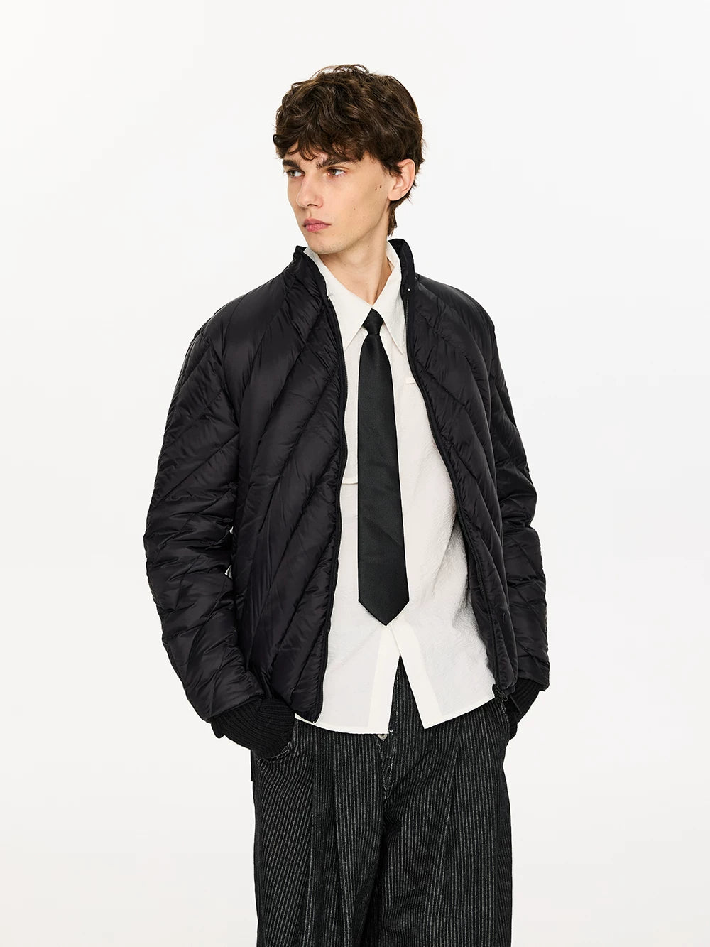 Winter Stand Collar Lightweight Down Jacket