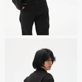 Soft Space Cotton Boxy Zip Sweatshirt