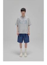 Ring Letter Print Tee
