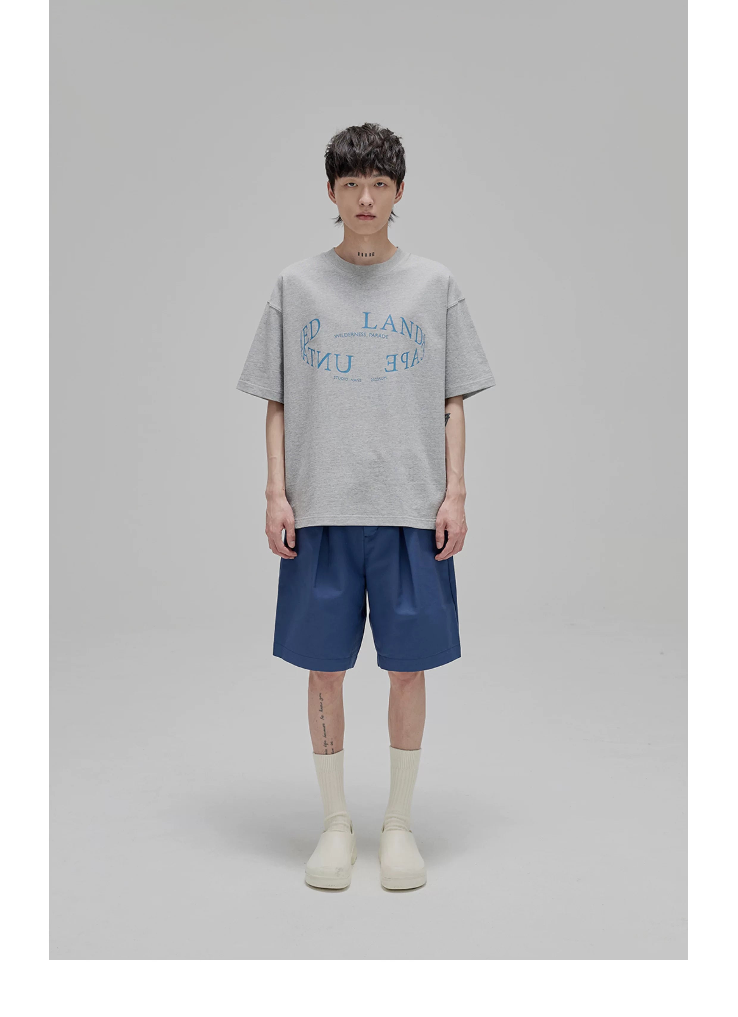 Ring Letter Print Tee