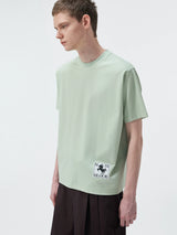 Multi-color Cotton Crew Neck Tees