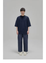 Vintage Ribbed Half Sleeve Tees