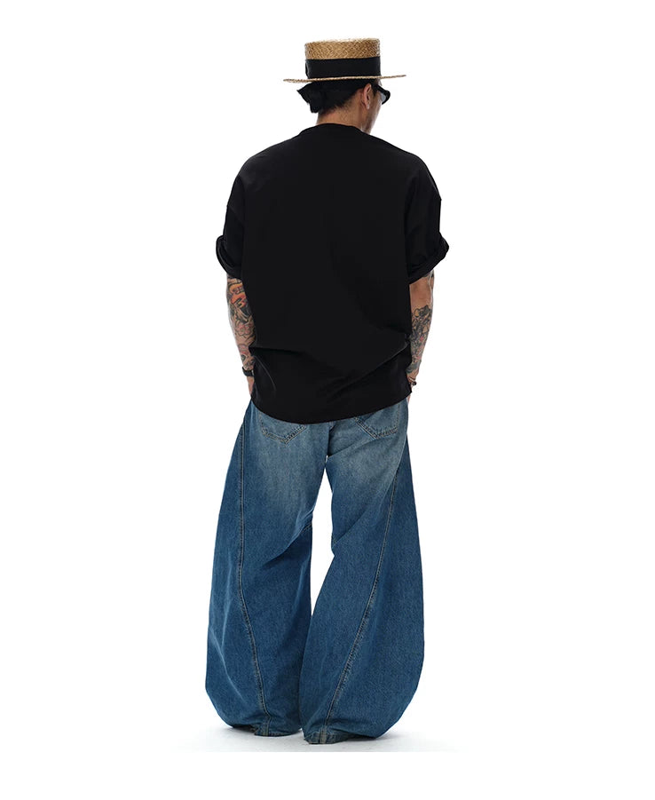 Men's Heavyweight Loose Solid Tee
