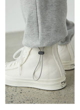 Stripe Plush Drawstring Track Pants