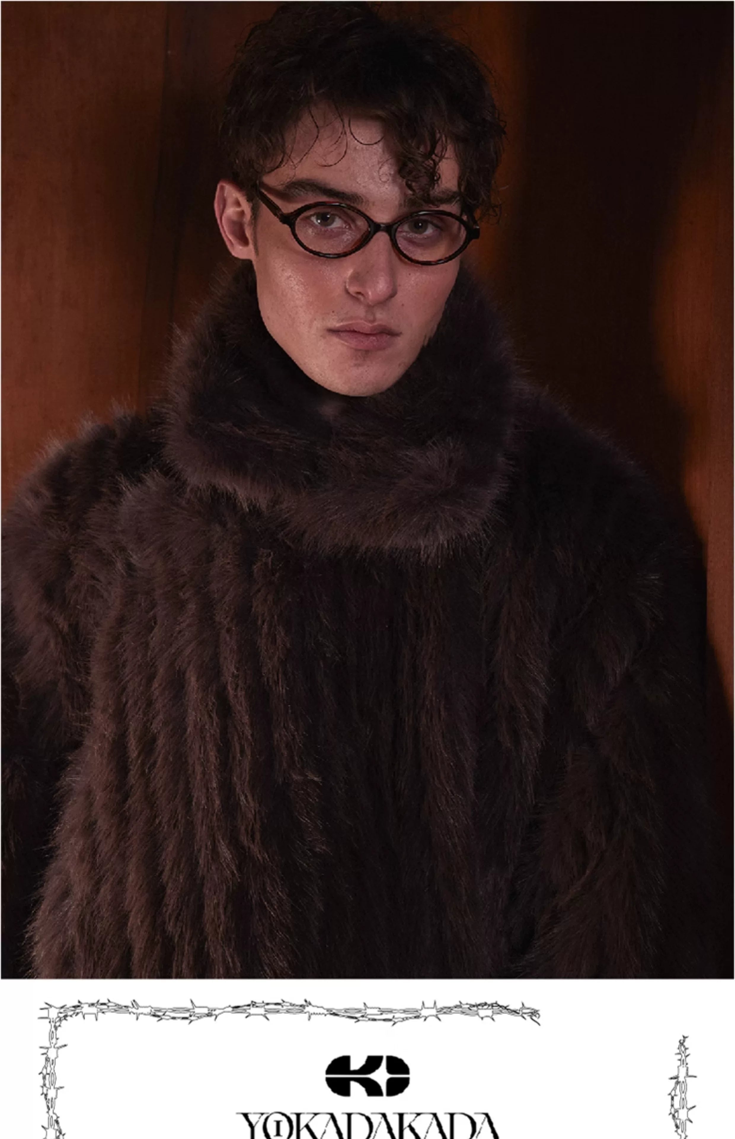 Unisex Oversized Knee-length Faux Fur Coat